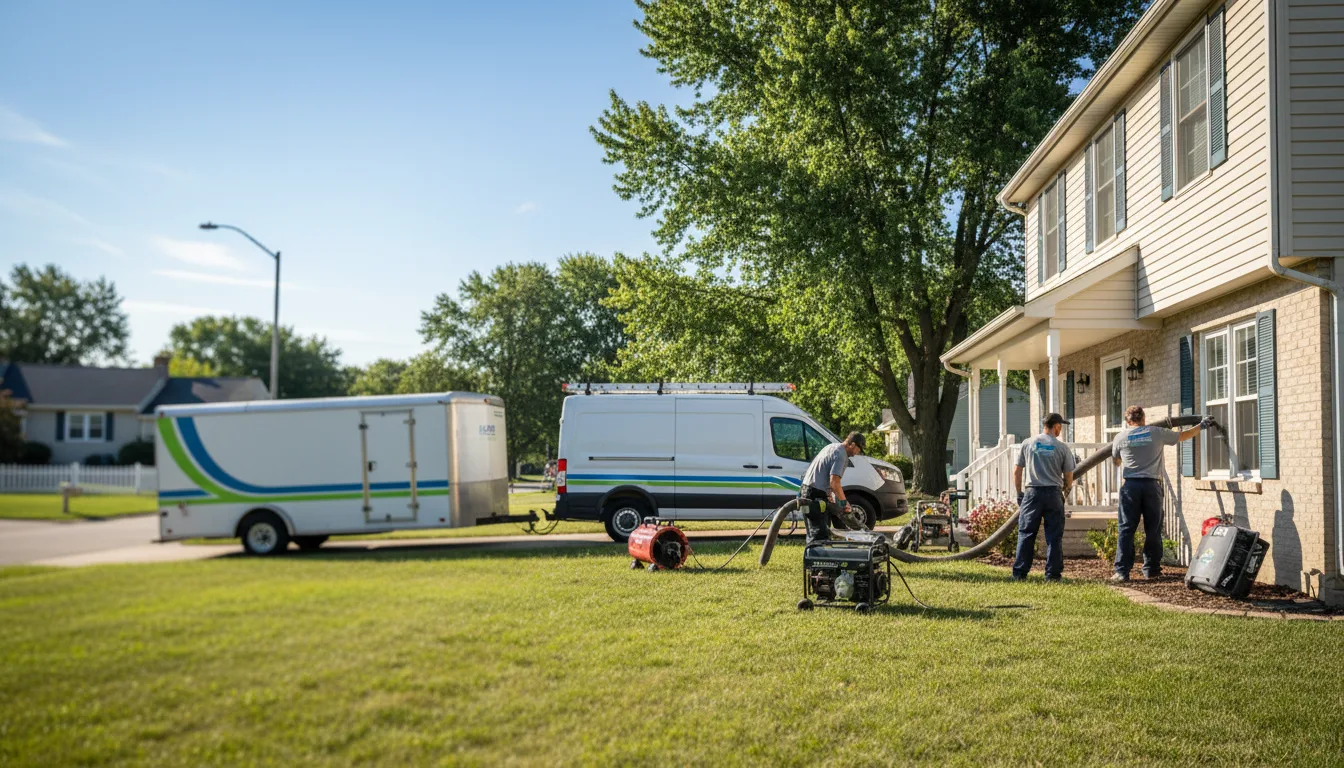 Flooded Basement Restoration And Cleanup With Repair in Brayton, IA near me